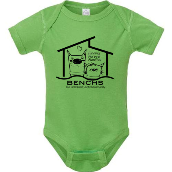 Rabbit Skins - Infant Baby Rib Bodysuit - Printed Logo Thumbnail