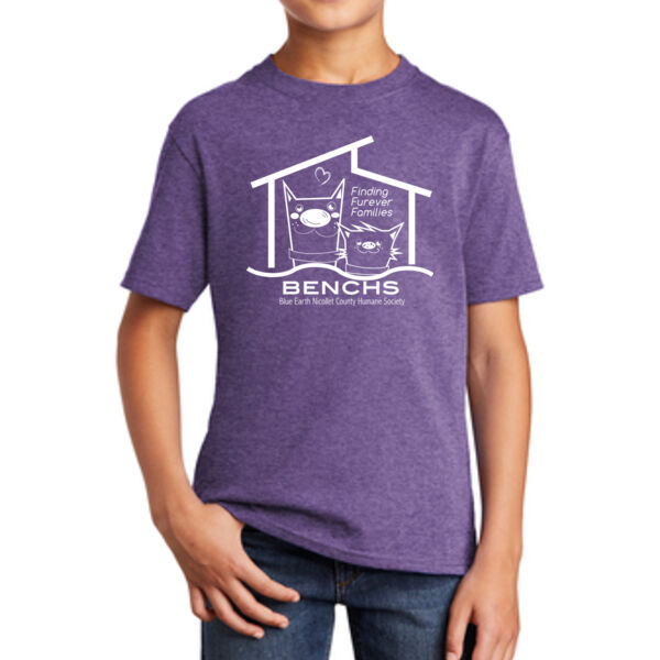 Port & Company® Youth Core Cotton Tee - Printed Logo Thumbnail