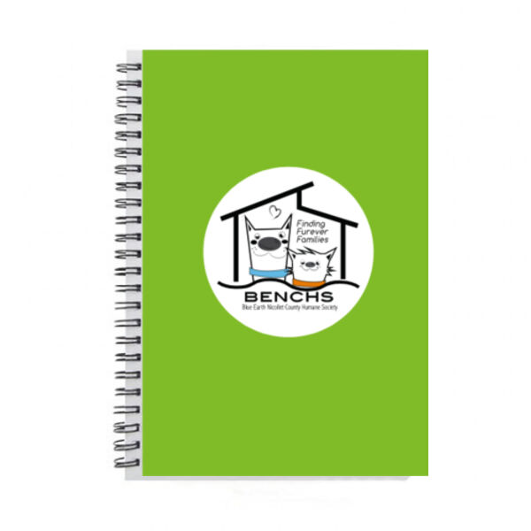 Glossy A5 Sublimated Notebook - Sublimated Logo Thumbnail