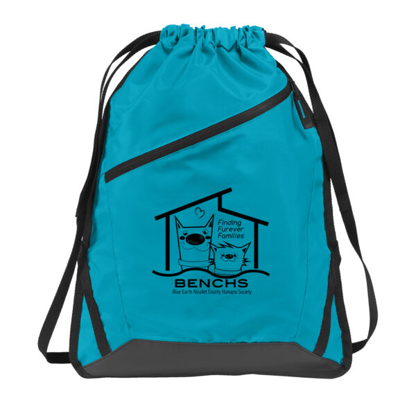 Port Authority® Zip-It Cinch Pack - Printed Logo Thumbnail