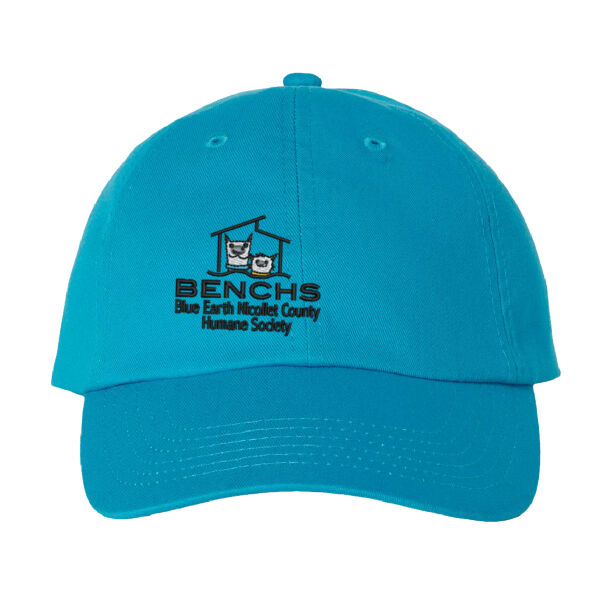 Valucap - Adult Bio-Washed Classic Dad’s Cap - Embroidered Logo Thumbnail