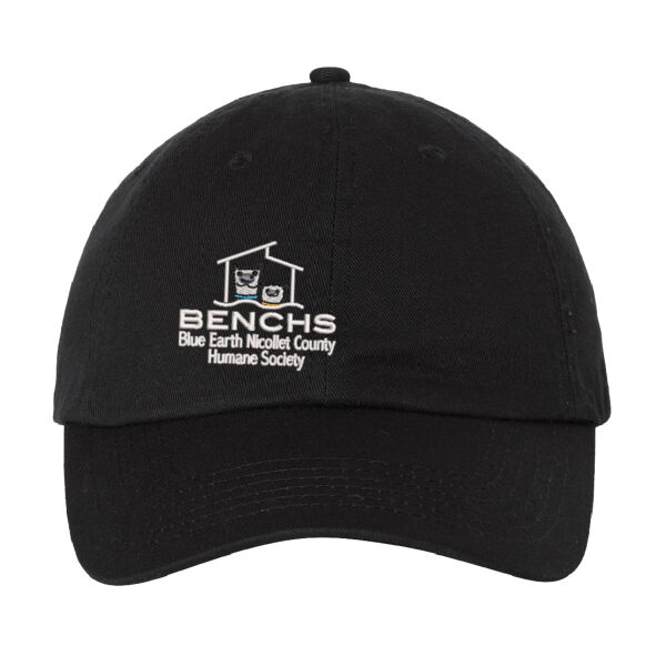 Valucap - Adult Bio-Washed Classic Dad’s Cap - Embroidered Logo Thumbnail