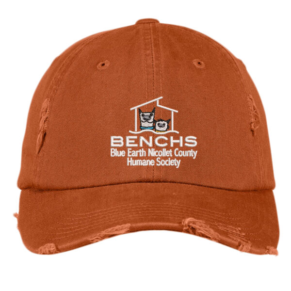 District ® Distressed Cap - Embroidered Logo Thumbnail