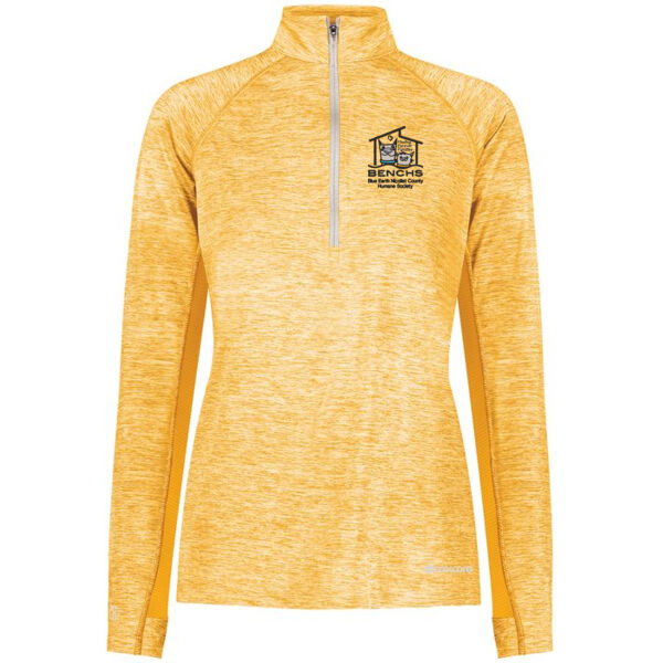 Holloway - Ladies Electrify Coolcore 1/4 Zip Pullover - Embroidered Logo Thumbnail