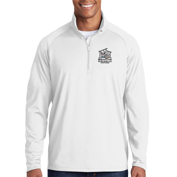 Sport-Tek® Sport-Wick® Stretch 1/2-Zip Pullover - Embroidered Logo Thumbnail