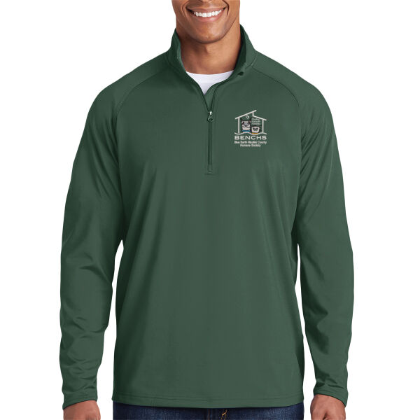 Sport-Tek® Sport-Wick® Stretch 1/2-Zip Pullover - Embroidered Logo Thumbnail