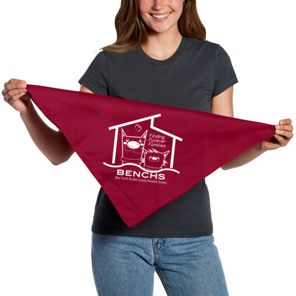 Port Authority® Cotton Bandana - Screen Print Logo Thumbnail