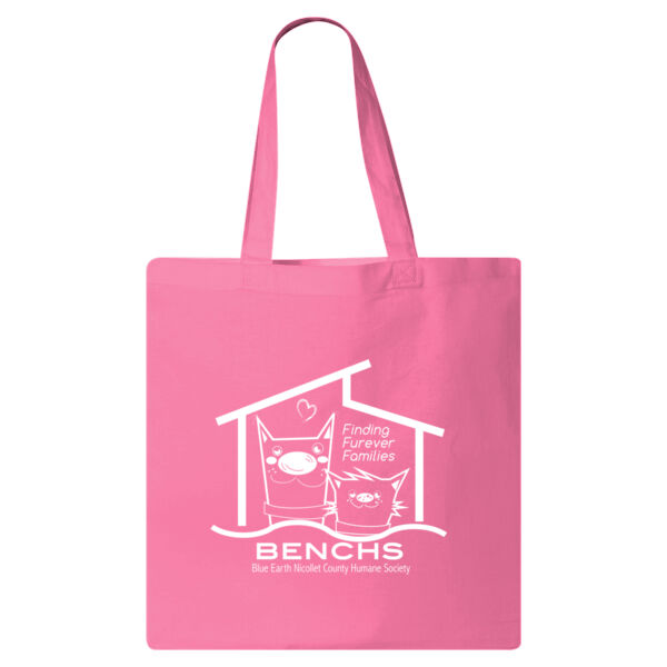 Q-Tees - Economical Tote - Screen Print Logo Thumbnail