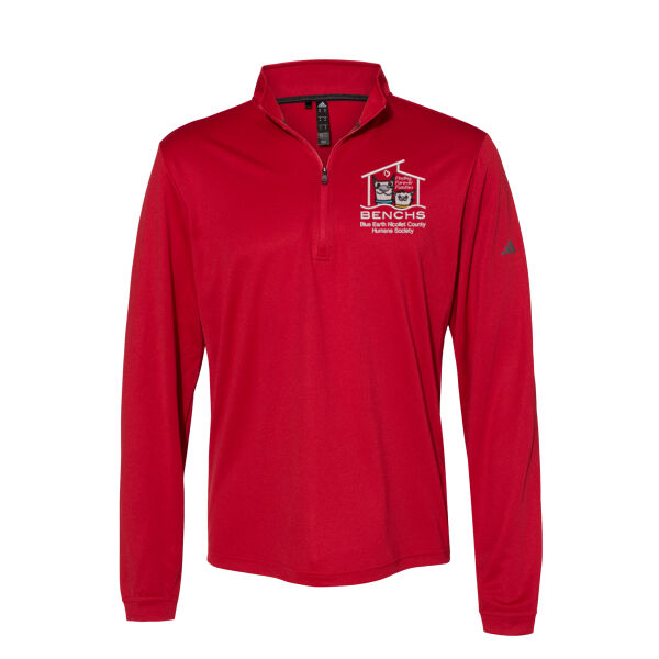 Adidas - Lightweight Quarter-Zip Pullover - Embroidered Logo Thumbnail