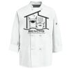Eight Knot Button Chef Coat with Thermometer Pocket Thumbnail