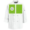 Eight Knot Button Chef Coat with Thermometer Pocket Thumbnail