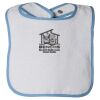 Infant Contrast Trim Terry Bib Thumbnail